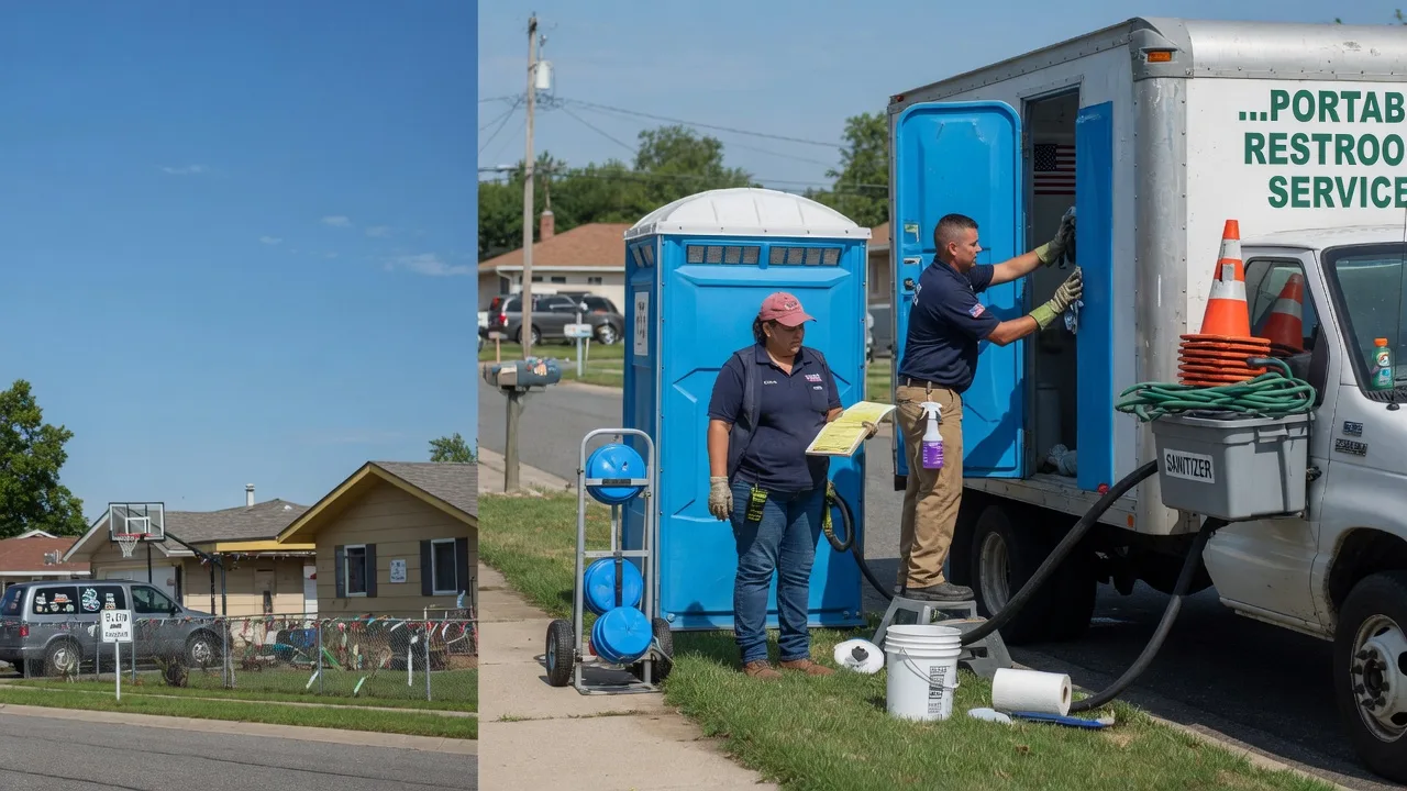 Portable Toilet Rental in Stone Park, IL near me